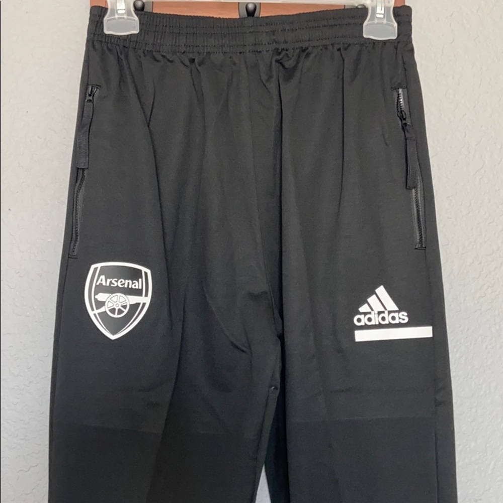 FC Arsenal Adidas Soccer Sweat Pants Joggers youth